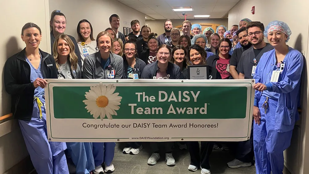 Methodist Hospital staff honored with The DAISY Team Award