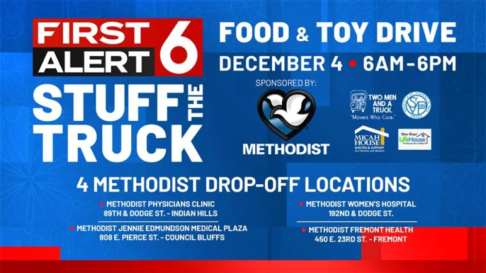 Stuff the Truck Food and Toy Drive is Dec. 4