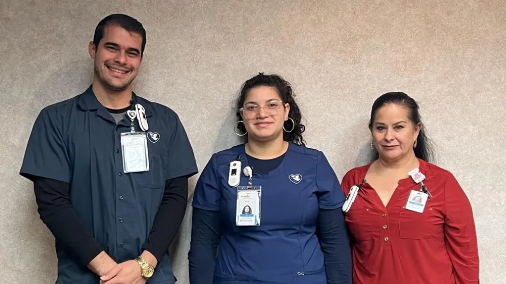 Norilandys Sanabria, Jeidi Perez and Lucila Alvarado