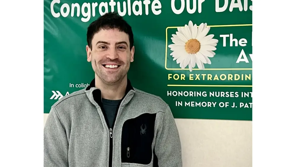 Methodist Fremont Health’s Bradley Craig honored with The DAISY Award