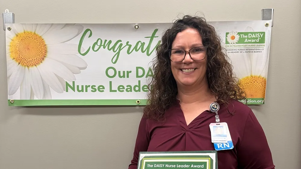 Pam Haschke The DAISY Nurse leader award
