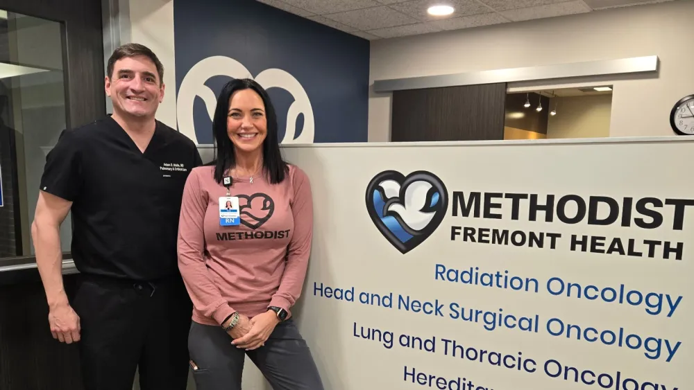 Dr. Adam Wells and Paige Warner 