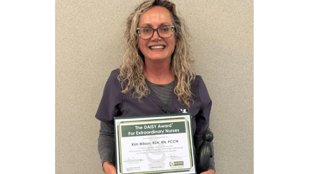 Methodist Hospital’s Kim Wilson honored with The DAISY Award