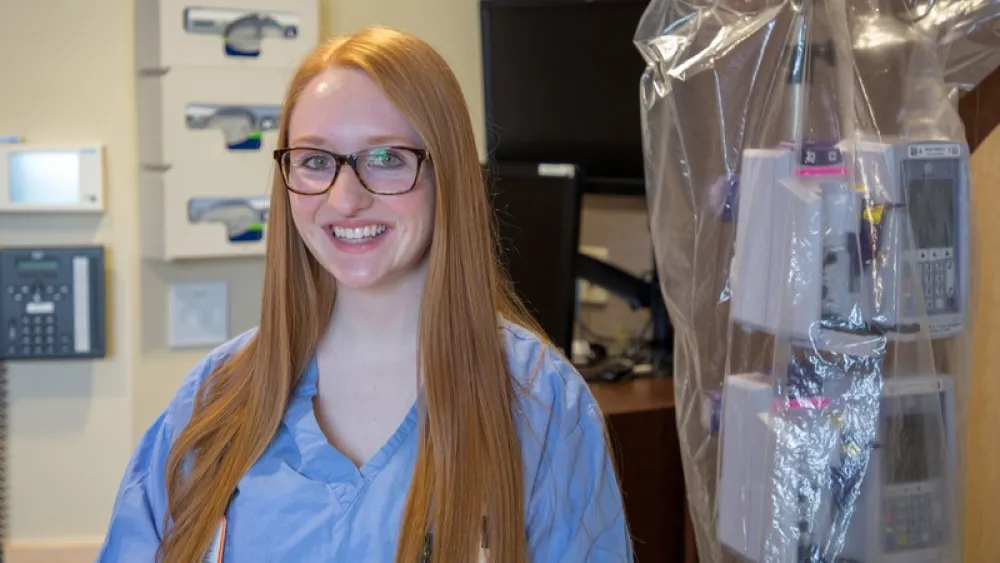 Image for post: From Cookies to Babies: New Nurse Delivers on The Meaning of Care