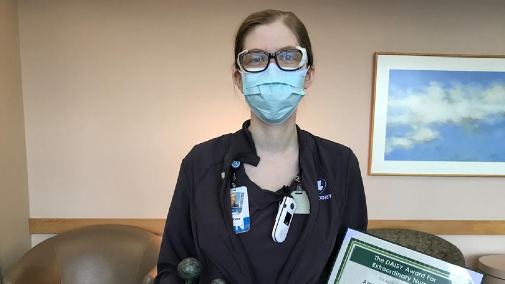 Image for post: 'You Could Tell This Was Her Passion': Nurse Honored for Work on Methodist Hospital Acute Care for Elders Unit