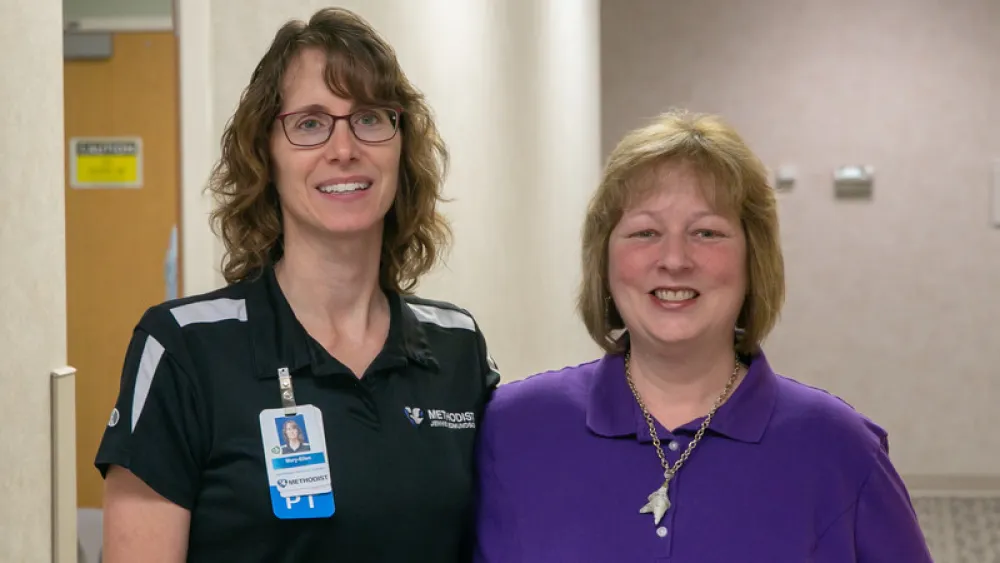 Image for post: 'Rock Star' at Jennie Edmundson: Physical Therapist Was Patient's 'Guardian Angel' 