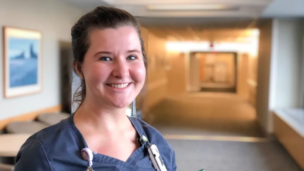 Image for post: With Tears in Her Eyes, Methodist Nurse Helps Patient Enter Final Resting Place