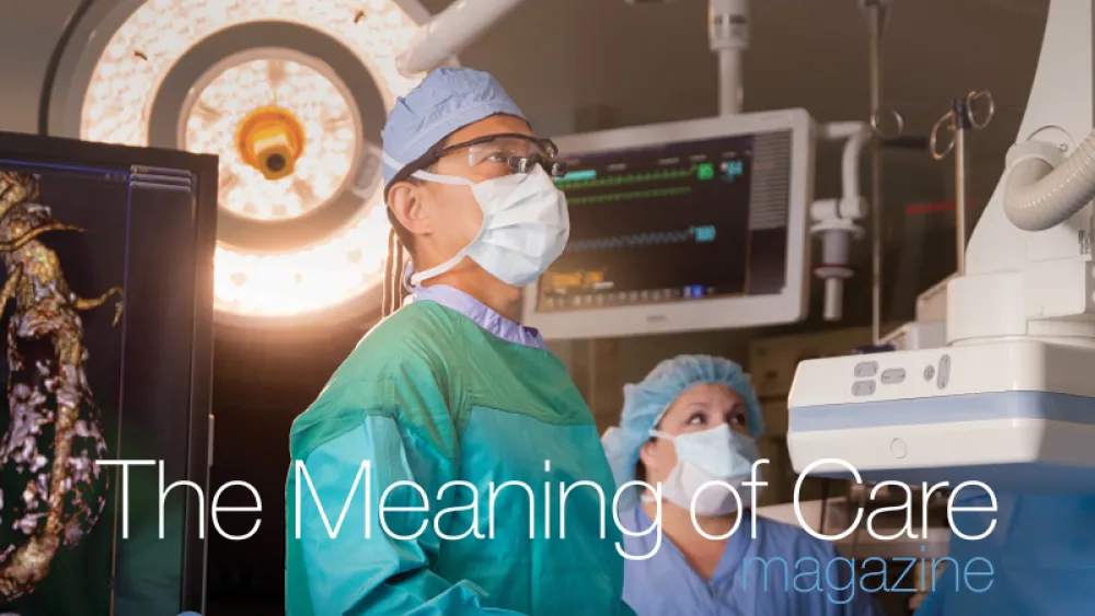 Image for post: The Meaning of Care Magazine - Fall 2016