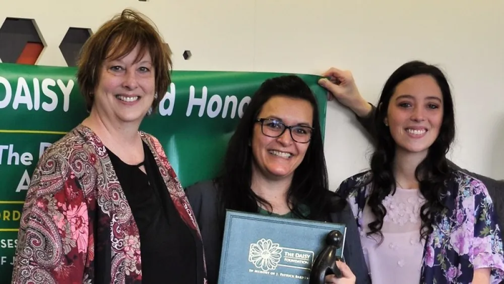 Image for post: 'She Put Me First': Methodist Fremont Health Nurse Honored for Treating Patient Like Family