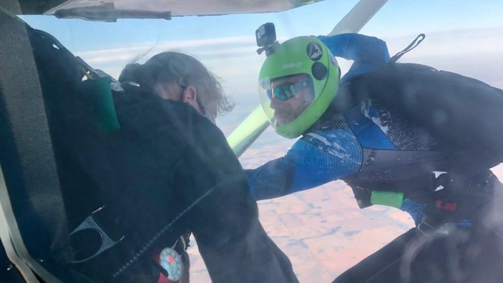 Image for post: A Jolly Good Surprise for a Skydiving Nurse Who Helped Her Patient 'Feel Alive'