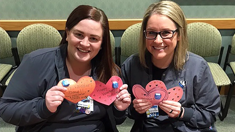 Image for post: Methodist Nurses Make Valentine's Day House Calls