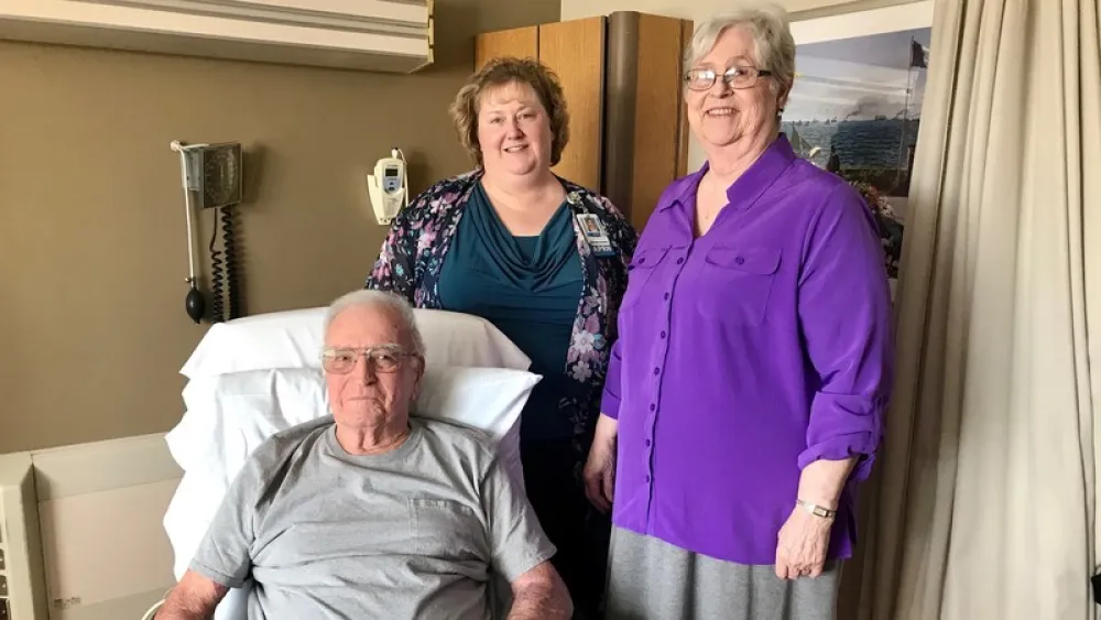 Image for post: Methodist Hospital Helps Couple Celebrate 60th Wedding Anniversary