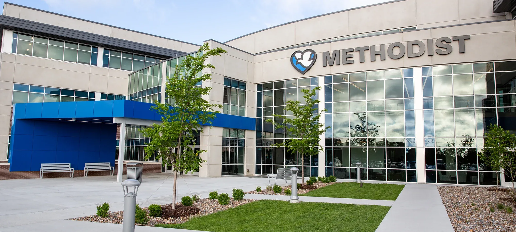 Photo of the Methodist Health System corporate offices in Omaha, NE.