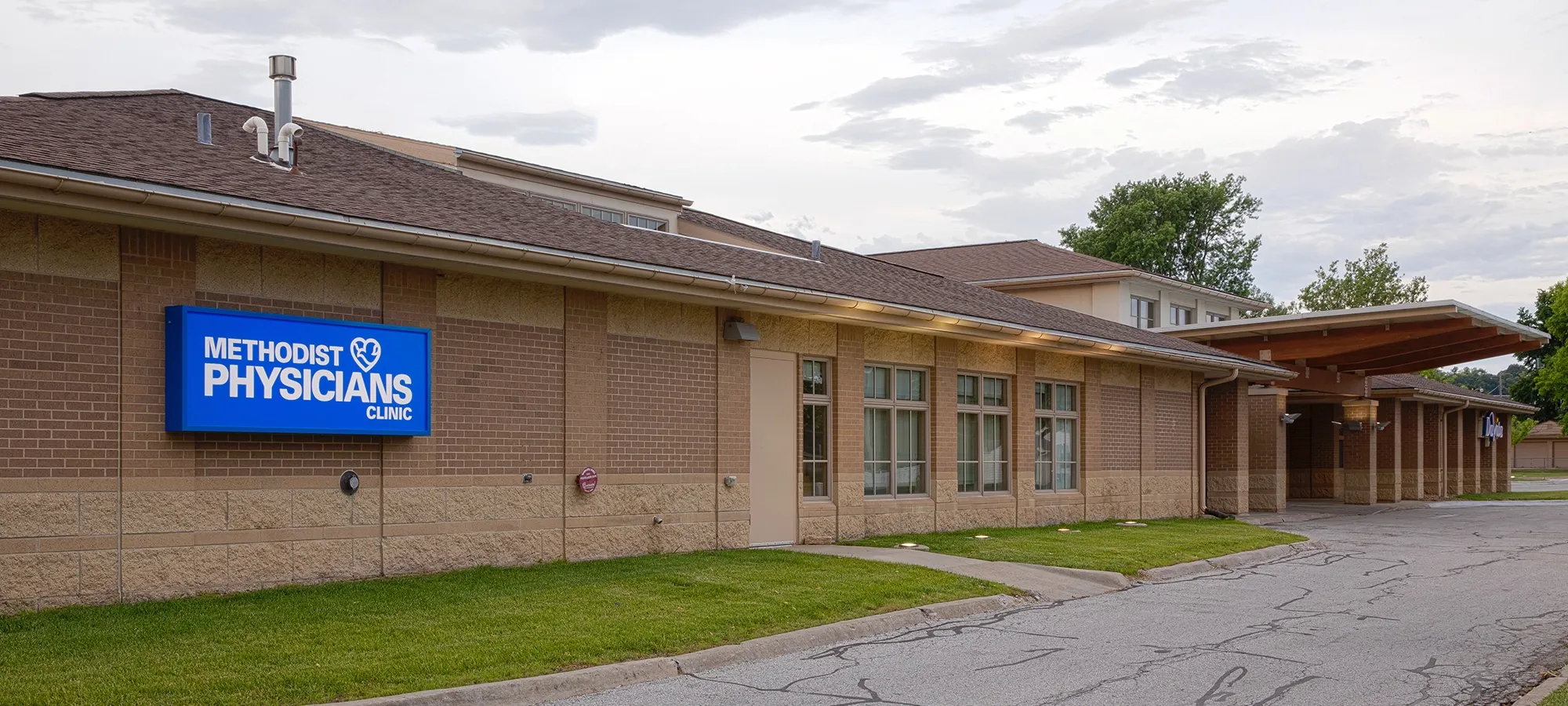 Photo of Methodist Physicians Clinic on Cass Street in Omaha, NE.