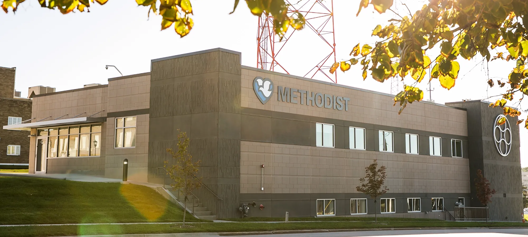 Photo of the Methodist Community Health Clinic and Kountze Commons in Omaha, NE.