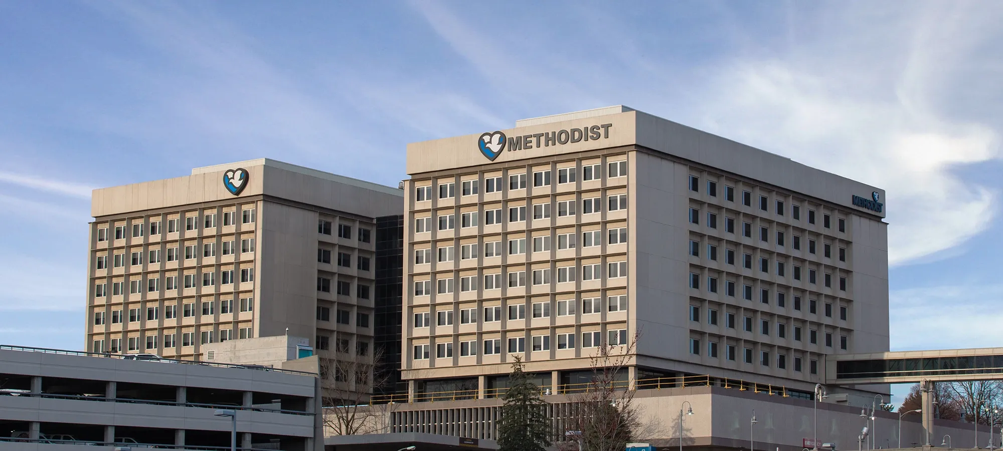 Photo of Methodist Hospital in Omaha, NE.