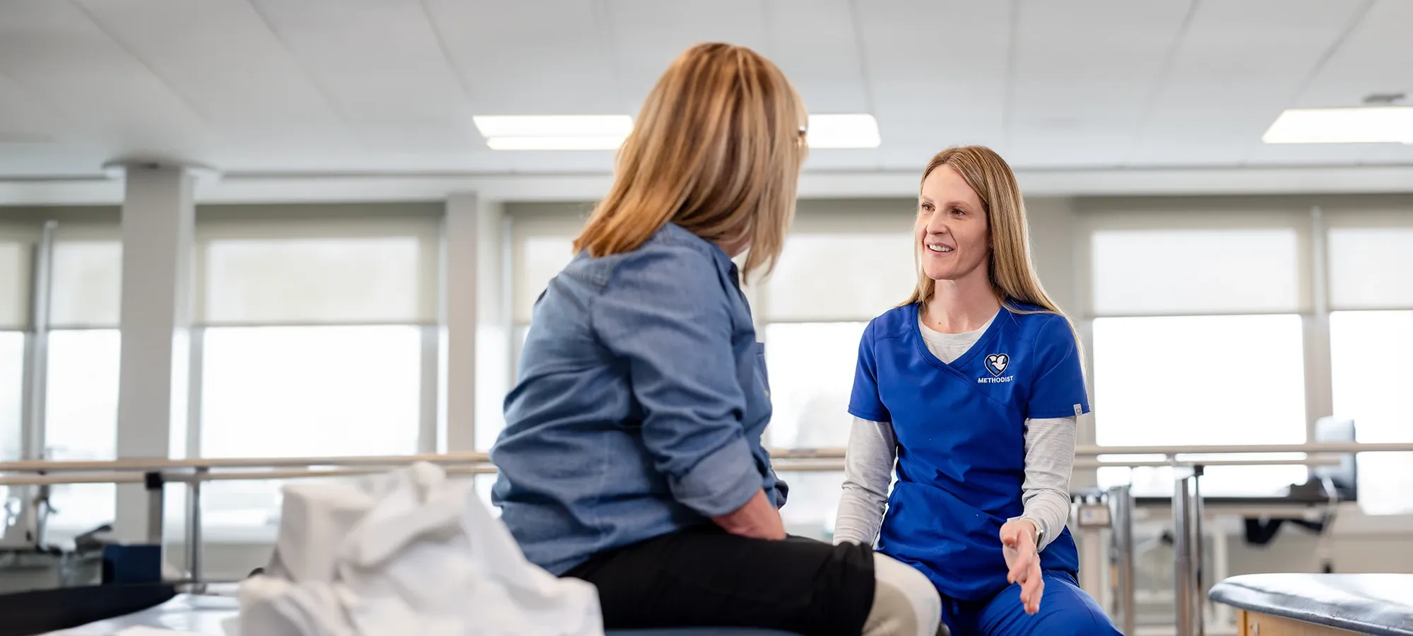 Photo of Acute Rehab therapist Erica Gibson, PT, DPT, of Methodist Hospital