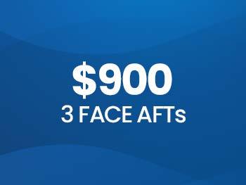 $900 3 Face AFT's