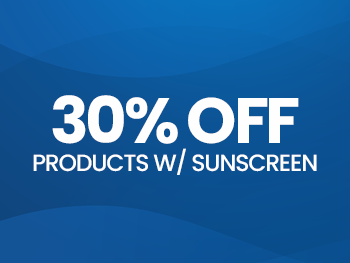 30% Off Products w/ Sunscreen