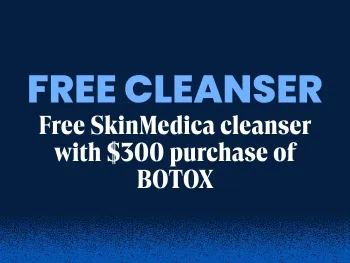 FREE SkinMedica Cleanser with $300 purchase of BOTOX