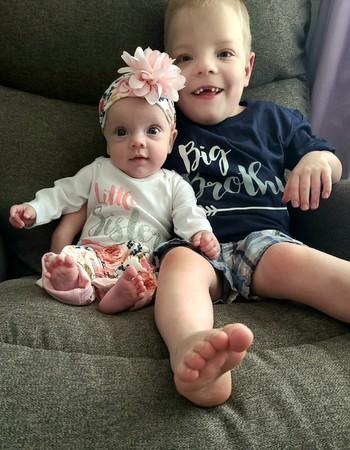 Nathan and Harper Tepley