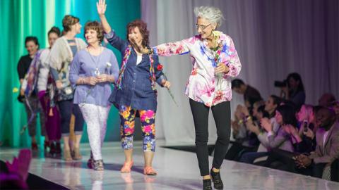 Cancer Survivors in the Spotlight at Fashion Week | Methodist Health ...