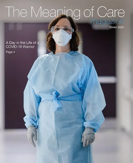 The Meaning Of Care Magazine Cover Winter 2020
