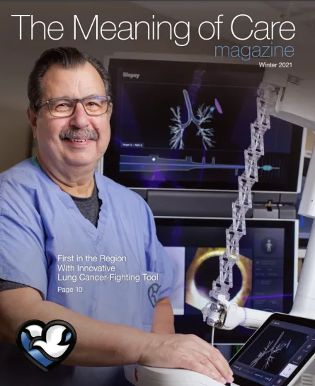 The Meaning of Care Magazine Winter 2021 Cover