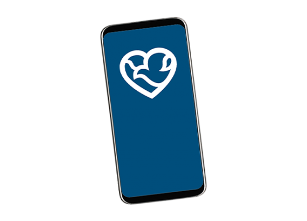 Methodist My Care app logo on smartphone