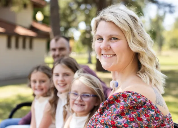 Tarah Huberty and Family