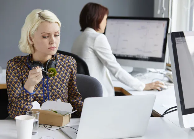 Busy woman nutrition