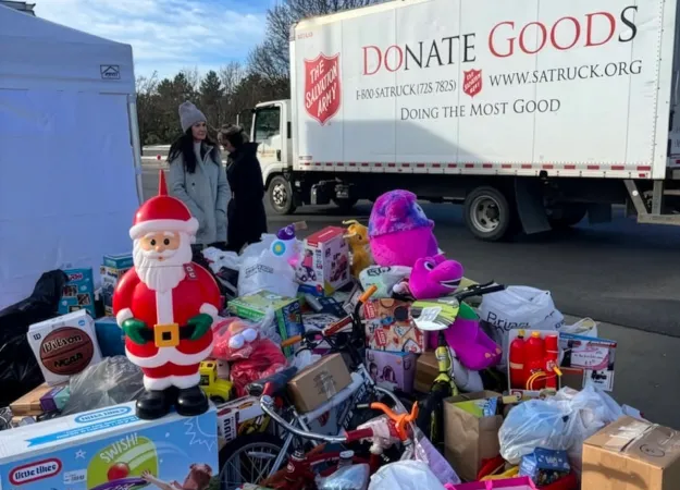 Photo of the First Alert 6 Stuff the Truck Food and Toy drive