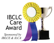 IBCLC Care Award logo