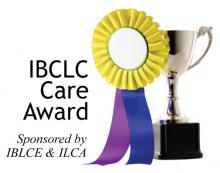 IBCLC Care Award logo
