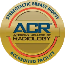 American College of Radiology for Stereotactic Breast Biopsy logo