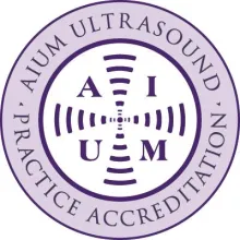AIUM Ultrasound Practice Accreditation badge