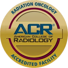 American College of Radiology Accreditation for Radiation Oncology badge