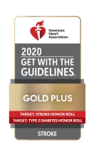 American Heart Association Get With the Guidelines Gold Plus for Stroke logo