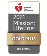 American Heart Association Mission: Lifeline Gold Plus Receiving Award