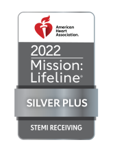 American Heart Association Mission: Lifeline(R) STEMI Receiving Silver Plus