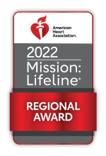 American Heart Association Mission: Lifeline Regional Award badge