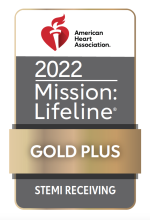 American Heart Association Mission: Lifeline Gold Plus Stemi Receiving badge