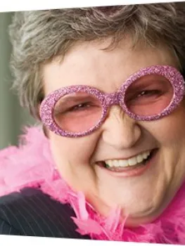 Cropped portrait of Cheryl Stevens