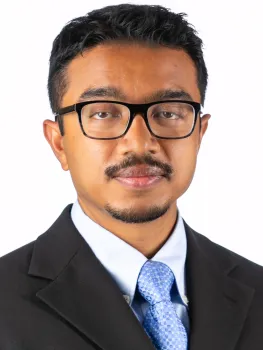 Portrait of vascular surgeon Anjan Talukdar, MD