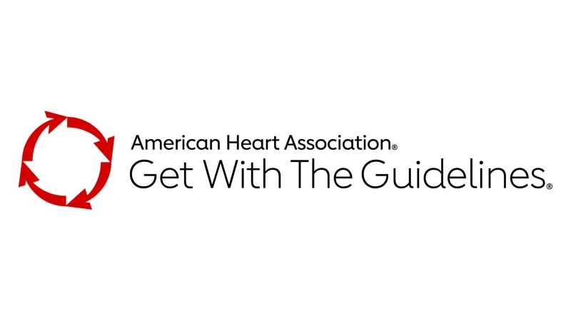 American Heart Association Get With The Guidlines logo