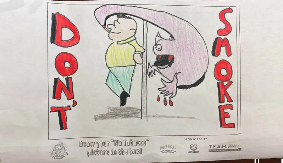 No Tobacco Challenge entry