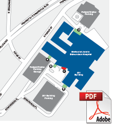 Iowa Methodist  Center Map Hospital Maps | Methodist Health System